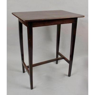 Very Stylish Yew Wood Table In The Shaker Style C.1900