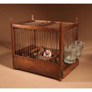 Breading Wooden Birdcage