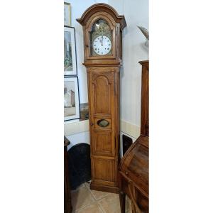 Louis XV Parquet Clock In Walnut