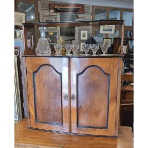 Louis XV Shelf In Walnut In The Taste Of Ax