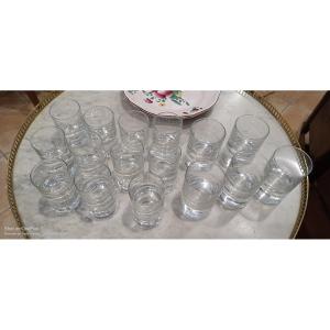 Baccarat Crystal Glasses, Tir Bar Model