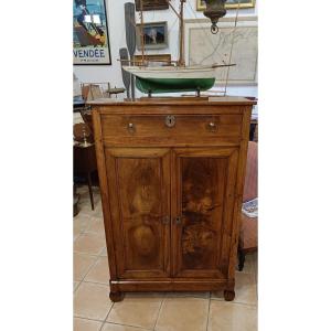 19th Century Restoration Fruitwood Sideboard, Buffet....