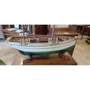 Early 20th Century Model Of A Boat, Norman Dundee