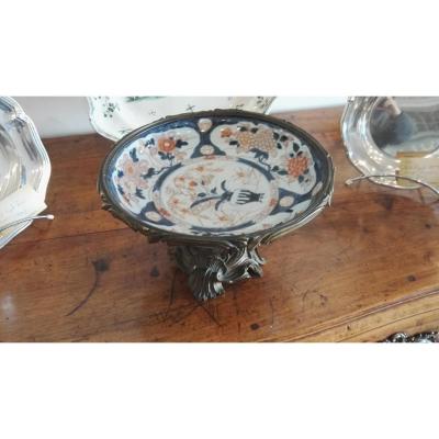 Imari And Bronze Cup