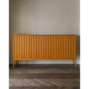Oak Veneered Sideboard Designed By Leo Bub.