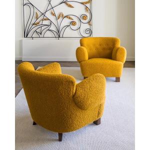 Pair Of Austrian 1940s Armchairs