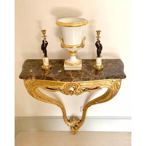 Pair Of Spanish Rococo - Louis XV Style Consoles