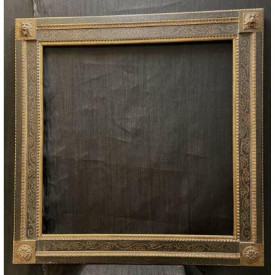 Antiker Bilderrahmen In Renaissance- Stil Um 1900