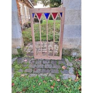 Window With Colorful Tiles 