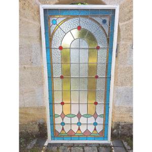 Colorful Stained Glass Window 203 X 100