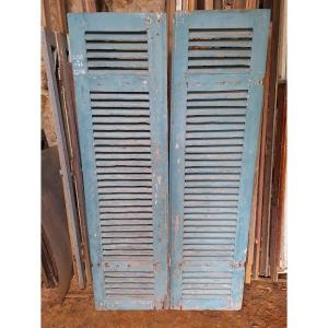 Pair Of Antique Shutters Dressing Room Doors