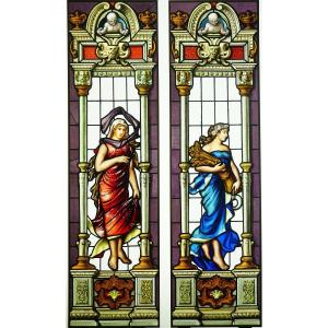 Stained Glass – Stained Glass Winter And Summer