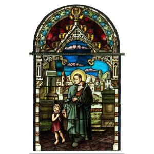 Stained Glass - St Vincent De Paul