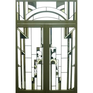 Stained Glass - Art Deco Stained Glass