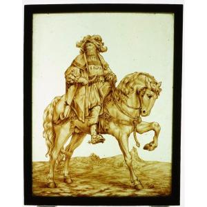 Stained Glass - Emperor Maximilian On Horseback