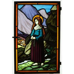 Stained Glass - Stained Glass Windows - Saint Bernadette