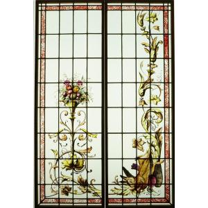 Stained Glass - Stained Glass Windows - Still Life With Hare, 19th Century