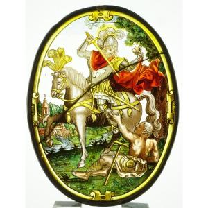 Stained Glass - Stained Glass Windows - The Charity Of Saint Martin