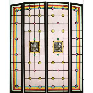 Vitrail - Stained Glass - Country Medallion Stained Glass