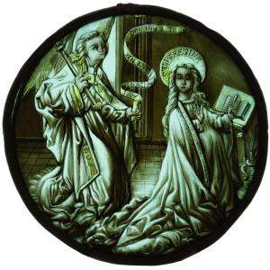 Stained Glass - Rondel De l'Annonciation