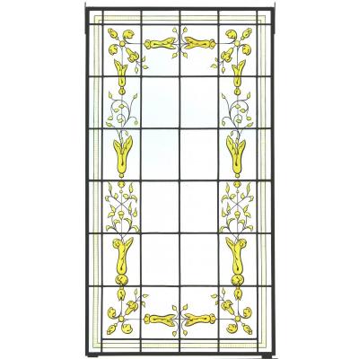  Stained Glass - Vegetal Decoration