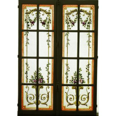 Stained Glass - Flower Garlands