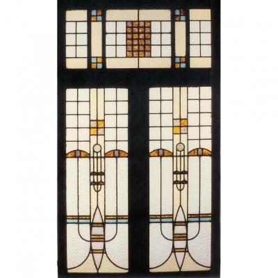 Stained Glass – In The Frank Lloyd Wright Style