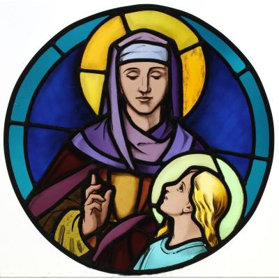 Stained Glass - Marie And Anne