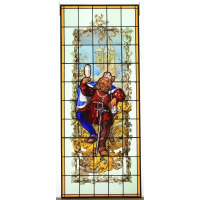 Stained Glass - Gambrinus The King Of Beer