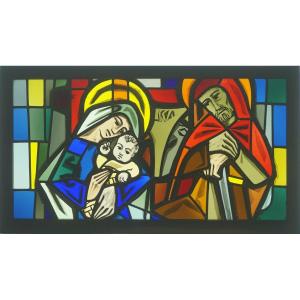Stained Glass  - The Holy Family