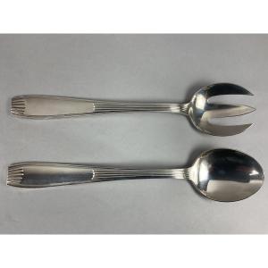 Christofle Saigon Model Salad Set