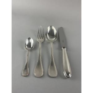 Christofle Perle 48-piece Flatware Set
