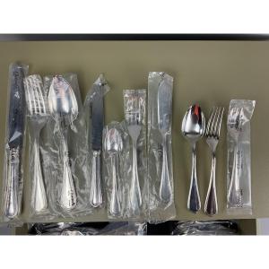Christofle Spatours 130 Piece Flatware Set 