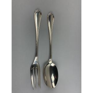 Christofle Spatours Pattern Serving Cutlery