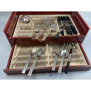 Christofle Menagère Model Mira 107 Pieces