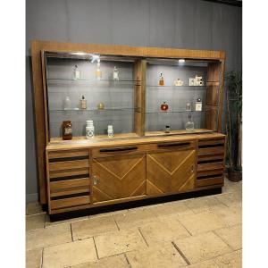 Furniture - Vintage Perfume Shop Display Cabinet, Curiosity Cabinet, Shop Counter