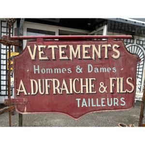 Old Tailors Sign, Clothing Store Workshop 75 X 50  