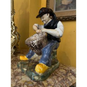 Vannier Hb Quimper Statue Of Ravallec