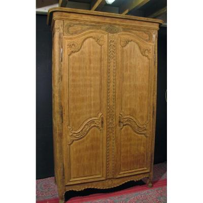 Normande Wedding Wardrobe In Brute Oak 19th