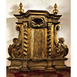 Part Of The Altar Of The Louis XIV Period Church