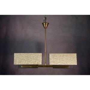 Designer Chandelier Model Paquebot From Maison Arlus 1950's
