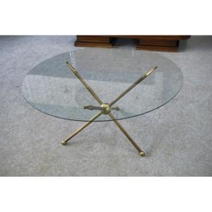 Coffee Table In The Style Of Maison Jansen 1970s