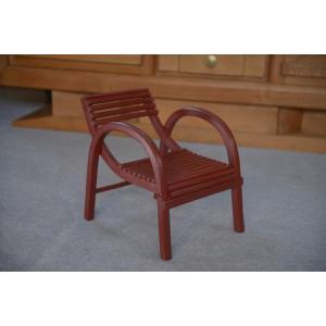Baumann 1930s Theatre Red Bentwood Children's Chair