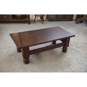 Rustic Oak Coffee Table 1960
