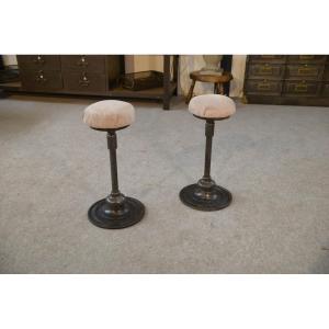 Pair Of "culbuto" Dentist Stools, 1950s