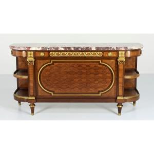 Louis XVI Style Sideboard Made Around 1830 By Maison Krieger