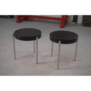 Pair Of Side Tables By Tavolino Brighella For Zanotta 1980s