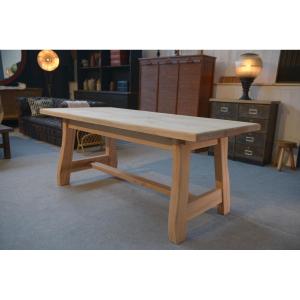 1960s Elm Dining Room Table