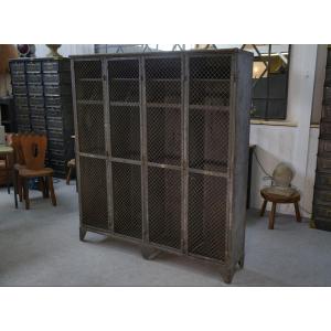 Old Patinated Ghent Locker Room From The 1930s