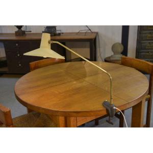 Desk Lamp With Vice Clamp, German Origin, 1960s